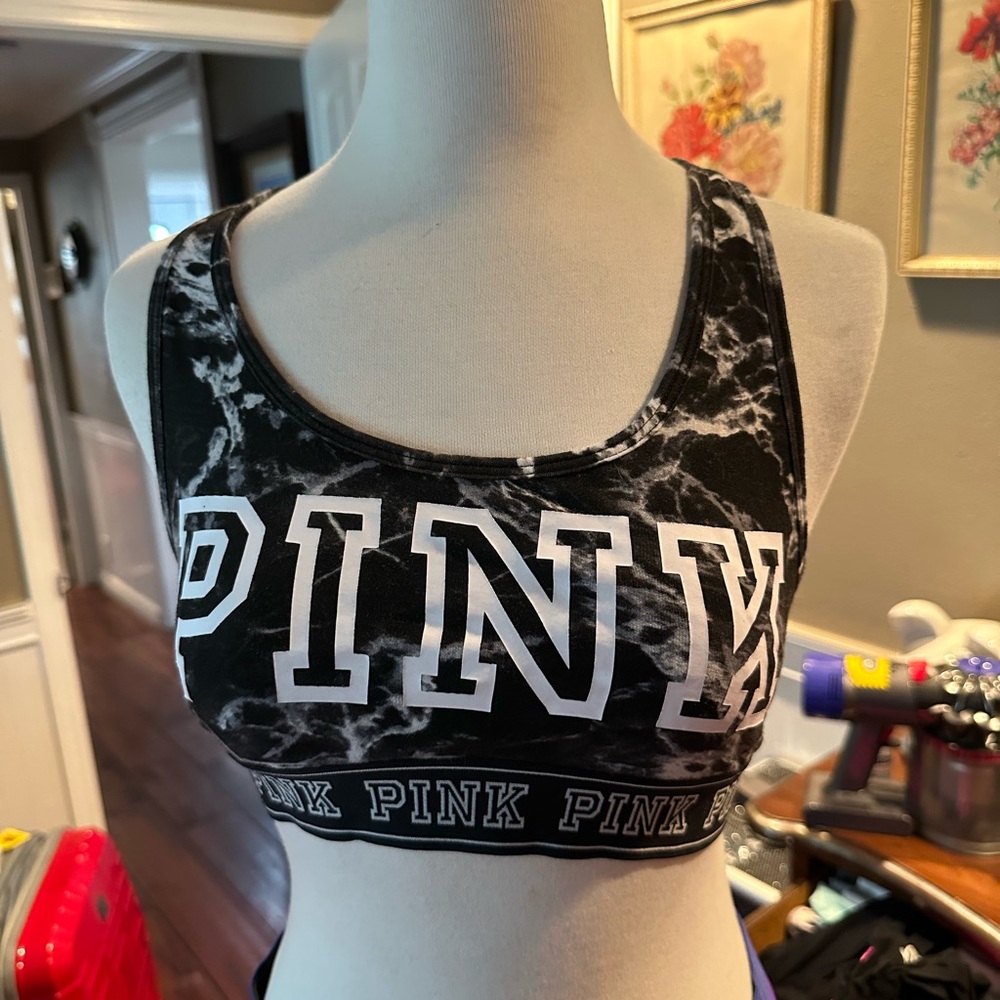 Victoria secret marble sports bra